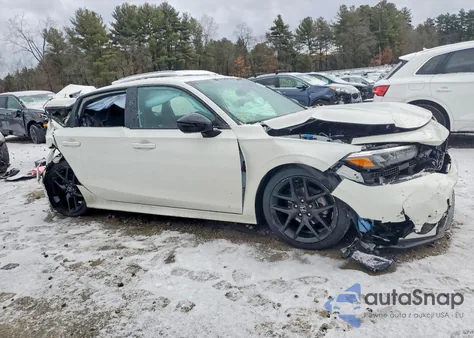 2025 Honda Civic Sport из США, поврежденный, VIN 2HGFE2F52SH545417